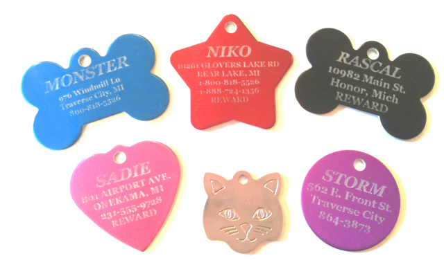 Picture of pet tags